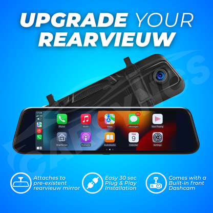 CARSYNCS Smart Mirror CarPlay System