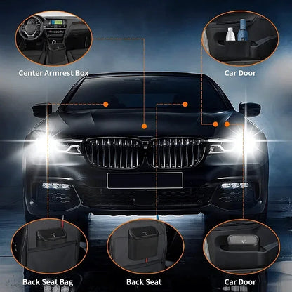 Leakproof Mini Car Trash Can