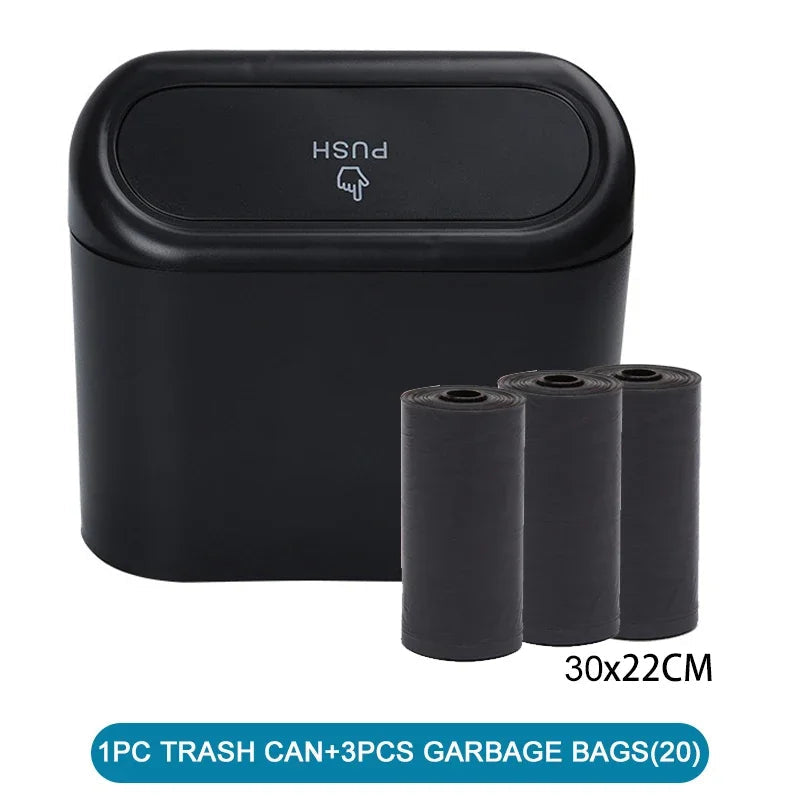 Leakproof Mini Car Trash Can