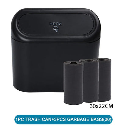 Leakproof Mini Car Trash Can