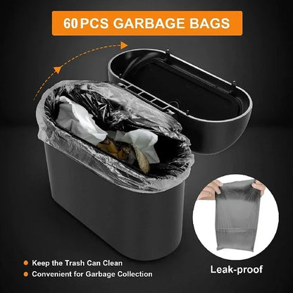 Leakproof Mini Car Trash Can