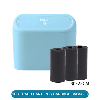 Leakproof Mini Car Trash Can